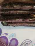 Chopped Ham on Pumpernickel