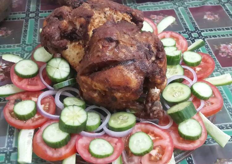 Recipe of Award-winning Arabic Mashawi Chicken.. #Grilling/Barbecue