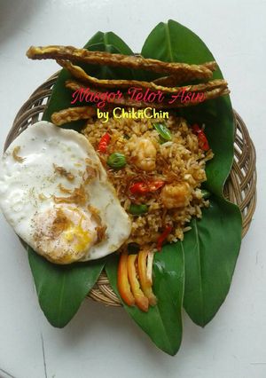 Foto resep Nasgor Telor Asin