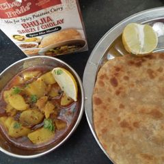 A picture of Aloo Bhujia (Tarkari).