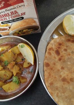 A picture of Aloo Bhujia (Tarkari).