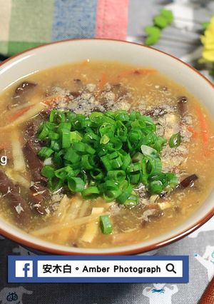 A picture of Hot and Sour Soup.