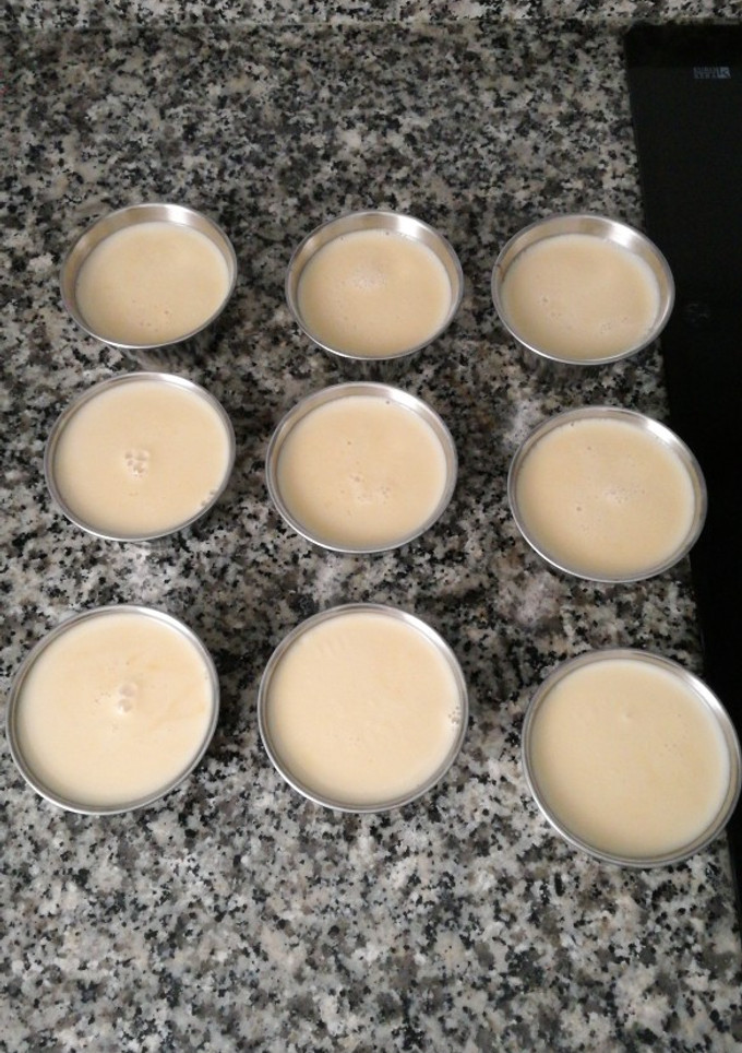 Una foto de Flan de queso en Thermomix