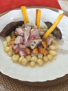 Una foto de Ceviche peruano 🇵🇪
