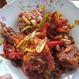 Ayam krispi pedas manis