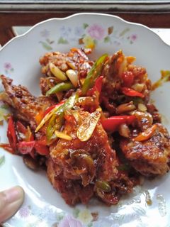Foto resep Ayam krispi pedas manis
