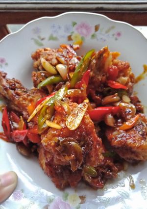 Foto resep Ayam krispi pedas manis