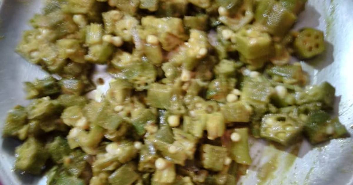 Bhindi masala Recipe by Tarun Jati - Cookpad