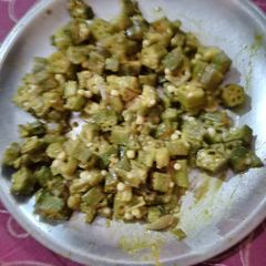 A picture of Bhindi masala.