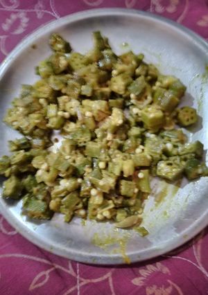 A picture of Bhindi masala.