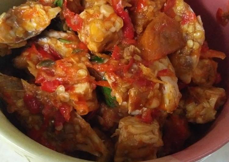 Sambal TKP (tempe,kemangi,pindang)