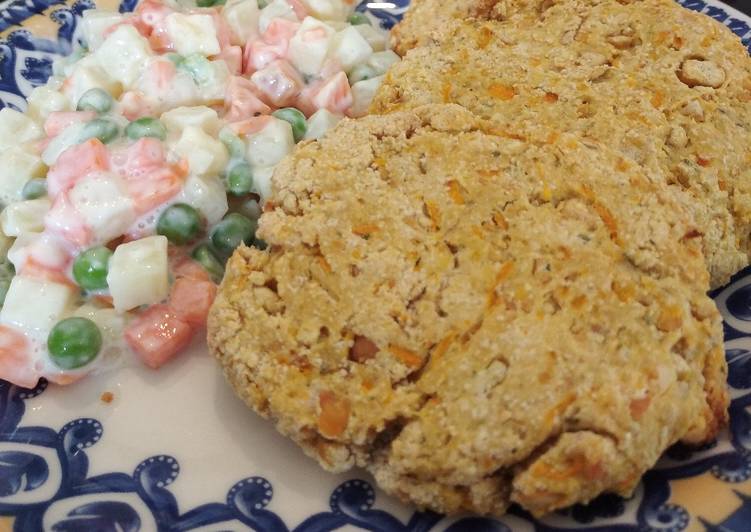 Hamburguesas de garbanzo