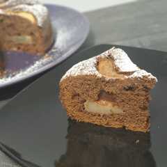 Foto di Torta pere e cioccolato senza glutine e senza lattosio
