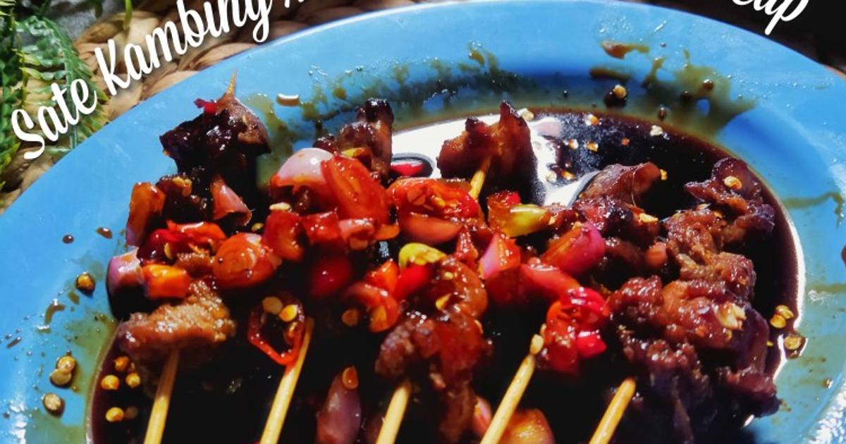 Resep Sate Kambing Maranggi Sambal Kecap Oleh Farhah Cookpad