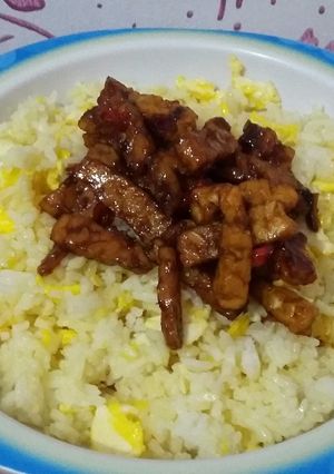 Foto resep Nasi Tempe Saus Mentega
