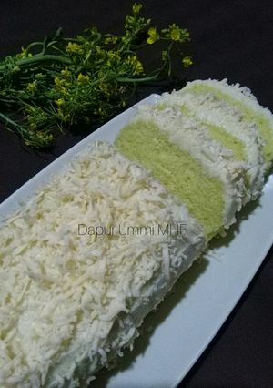 Foto resep Bolu Pandan Kukus Ekonomis 2 telur