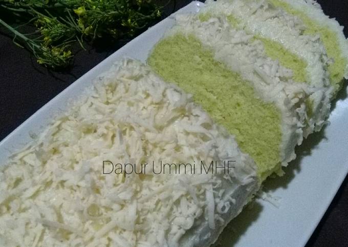 Resep Bolu Pandan Kukus Ekonomis 2 telur oleh Dapur Ummi ...