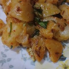 Jeera aloo A picture of Jeera aloo.