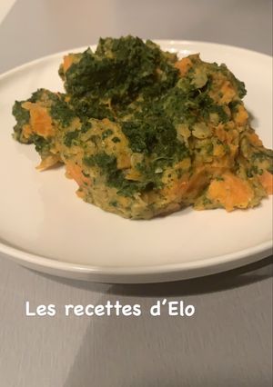 Une photo de Curry de lentilles corail et patates douces au Cookeo