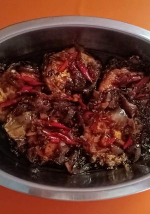 Foto resep Telor ceplok kuah kecap