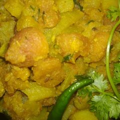 A picture of Bottle gourd pumpkin stir fry.