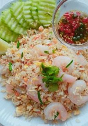 รูปของ ข้าวผัดกุ้งสด