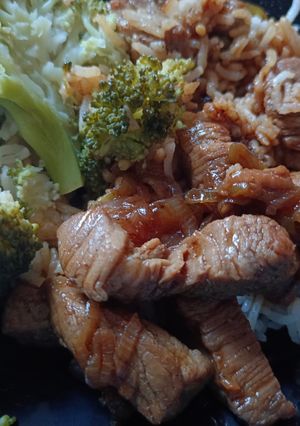 รูปของ หมูผัดพะโล้แห้ง