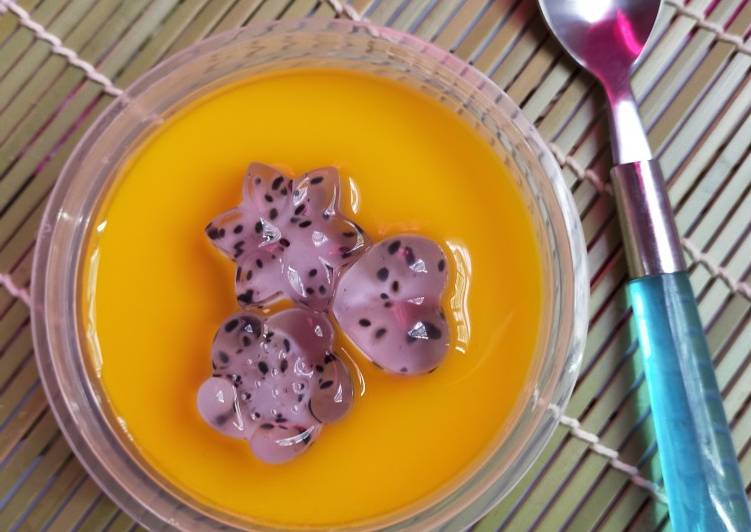 Resep Puding sutra jelly Anti Gagal