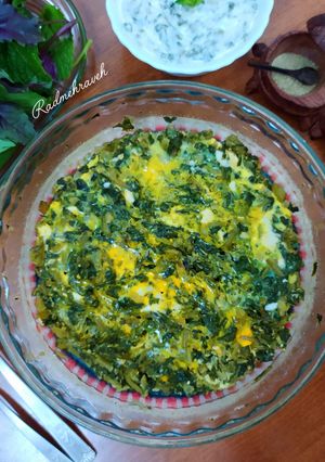 عکسی از دستور نرگسی برگ چغندر