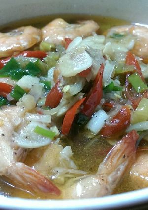 Foto resep Udang saus tiram
