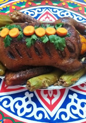 A picture of Duck with Bouquet Garni.