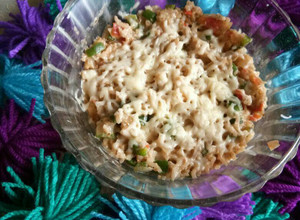 A picture of Risotto (With leftover rice).