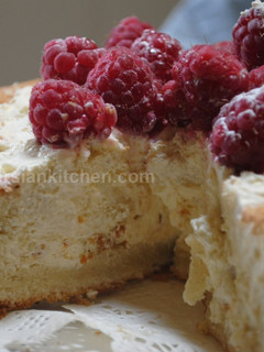 A picture of Ice cream cake.