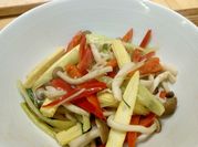 A picture of mushroom capsicum