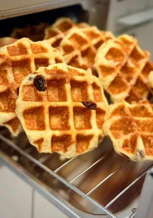 Hình của món Waffles.