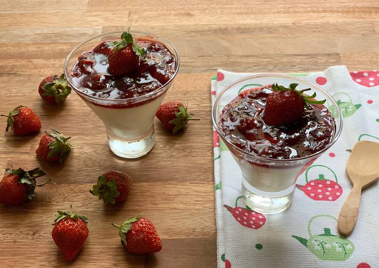 Strawberry Panacota ๐