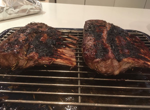 Una foto de Costillas de cordero al romero fresco