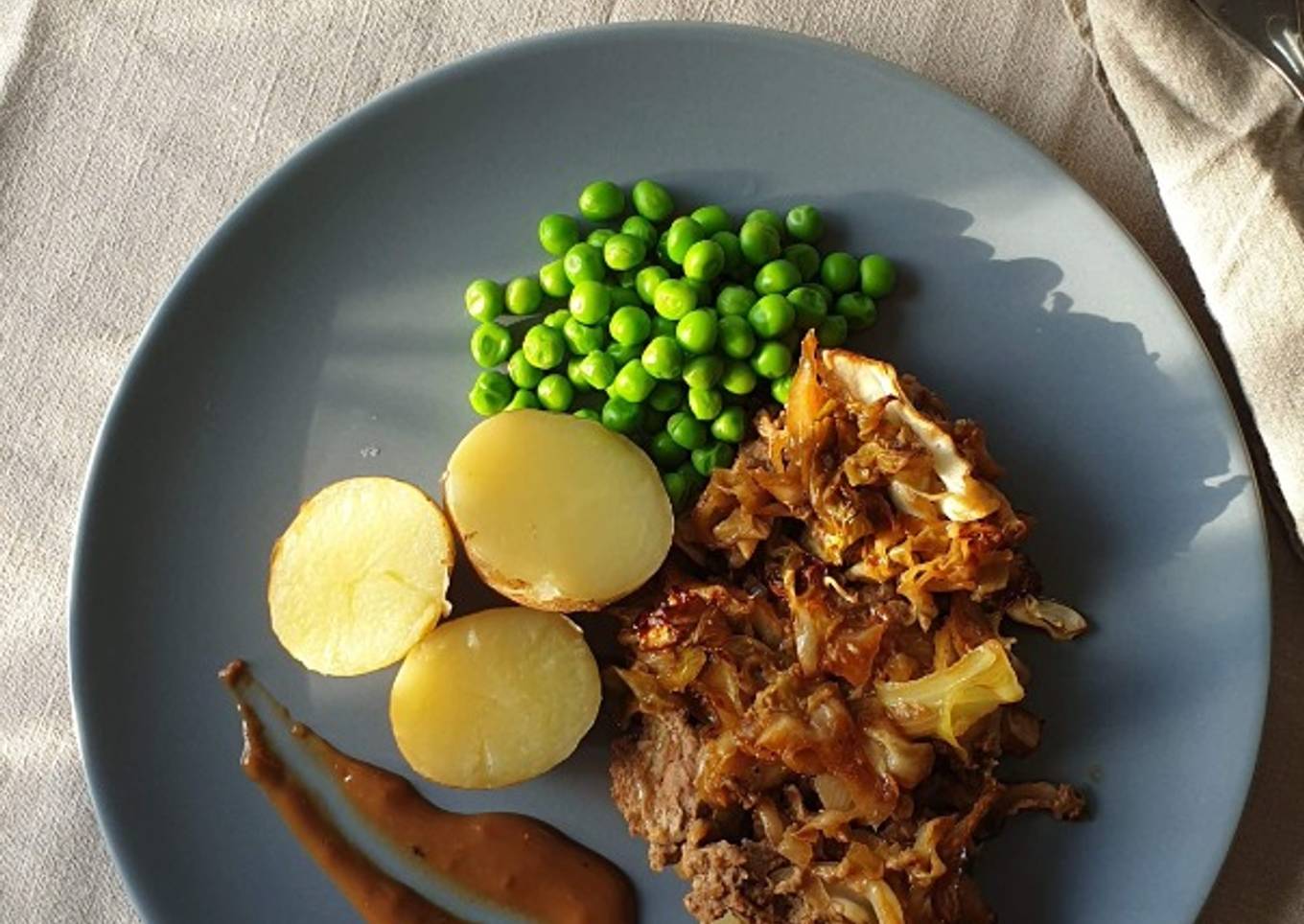 Swedish cabbage casserole (KÅLPUDDING)