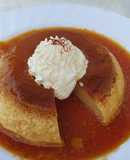 Flan De Leche Condensada y Azafrán