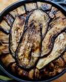 PASTEL DE🍆Berenjenas Relleno Con Carne Molida de🐷Cerdo🌶️y Arroz...!