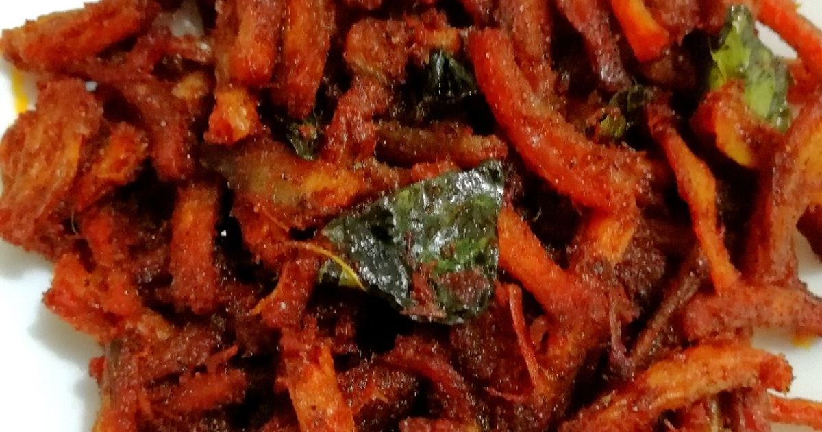 Bombil Fry(dried Bombay Duck Fry) Recipe by Rafeena Majid - Cookpad