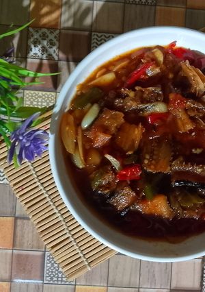 Foto resep Ikan Gabus Asin Masak Asam Manis