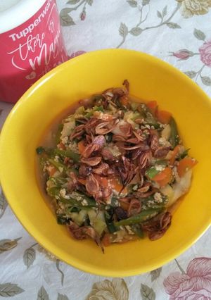 Foto resep Capcay sayur pedas