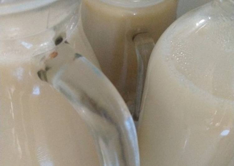 Bagaimana Membuat Susu kedelai original Anti Gagal