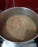 Lentejitas con costilla ahumada