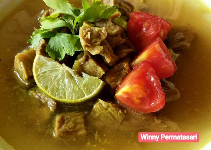 18. Soto Tangkar (Tanpa Santan) #BikinRamadanBerkesan