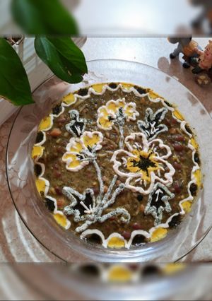 عکسی از دستور آش رشته + تزیین آش رشته