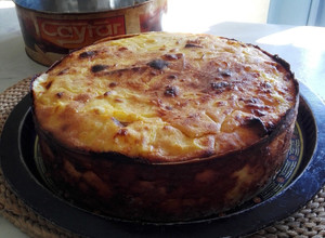Una foto de Sopa paraguaya con harina de maíz