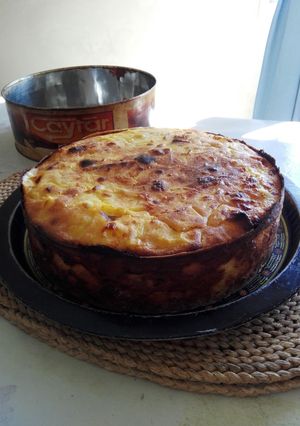 Una foto de Sopa paraguaya con harina de maíz