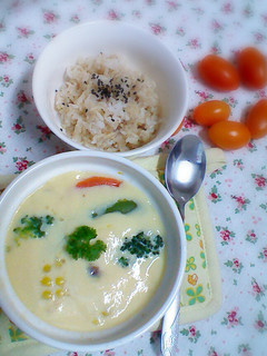 無鹽料理- 蔬菜豆腐茶碗蒸(蛋素) 的食譜成品照片